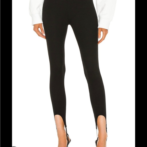 NWOT The Range Stirrup Ribbed Leggings Black Size Small Revolve - Picture 3 of 12